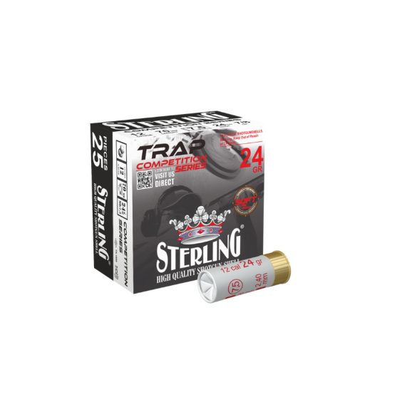 Sterling sörét 12/70 24g (7,5) (2,4mm) TRAP SOFT