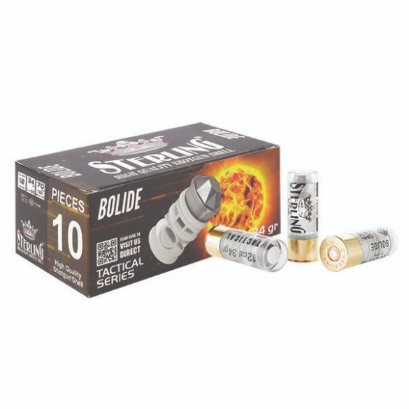 Sterling 12/70 34g  Tactical Bolide slug