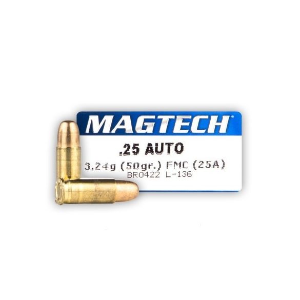 Magtech 6,35mm Browning 50gr FMJ