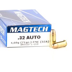 Magtech 7,65mm Browning 71gr FMJ