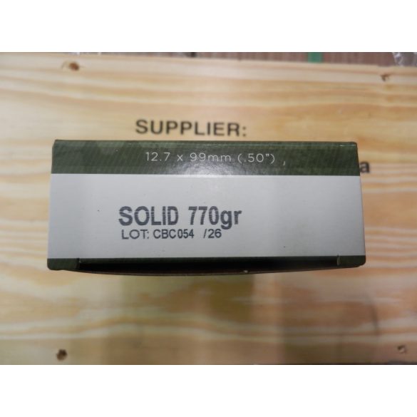 Magtech .50 BMG 770gr solid sniper 