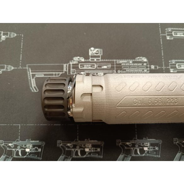 B&T QDSF  SureFire Warcomp & SOCOM 5.56 gyorscsatlakozó ( PRINT-X hangtompítóhoz)