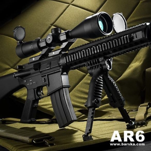 Barska AR6 2.5-15x56 rifle scope